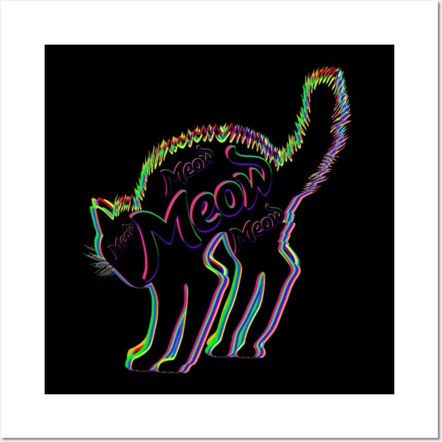 Meow Wall Art by dullgold